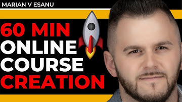 How To Create An Online Course In 60 Minutes Tutorial
