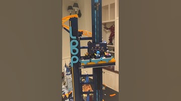 Lego Loop Coaster Motorized!