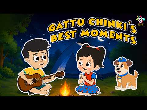 Gattu Chinki's Best Moments | Animated Stories | English Cartoon | Moral Stories | PunToon Kids