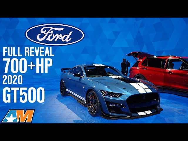 2020 Shelby Gt500 Reveal At The Naias Drive And Ride Usa