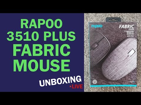 Rapoo का Fabric cover वाला mouse | Unboxing: Rapoo 3510 Plus | Tech Tak