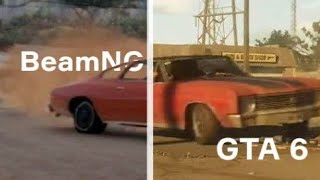 GTA VI vs BeamNG.Drive #grandtheftauto