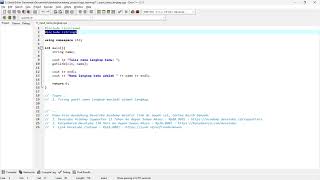 Belajar C++ Dari Awal Untuk Pemula Eps 11 - Handle Input User Pakai Spasi