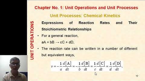 Unit Operations Lecture No  4 Part 2