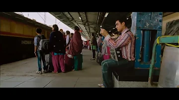 Pk movie emotional train blast scene! Aamir khan