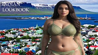 4K AI Art Indian Lookbook Meets Icelandic Charm in Reykjavik