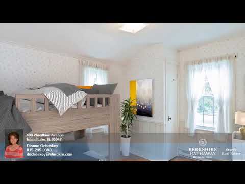 408 Woodbine Avenue, Island Lake, IL home video tour