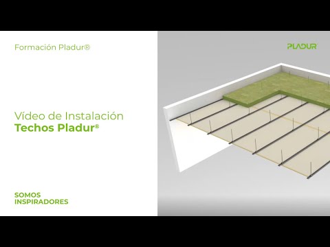 Proceso de instalación Techos Pladur® - video from Pladur