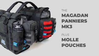 The Magadan Panniers Mk3 and how to fit the Molle Pouches by adventurespec 17,290 views 1 year ago 39 minutes