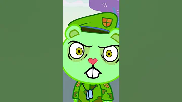 Happy Tree Friends Shorts Flippy X Flaky HEY KID WANT SOME CANDY 
