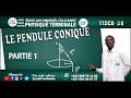 Physique terminale 50   application des lois de newton  le pendule conique  question 13