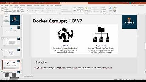 Coptane : Docker CGroups Part2
