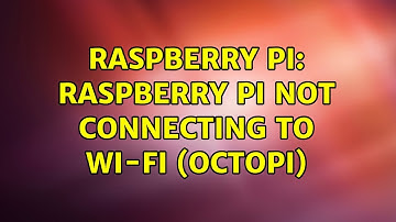 Raspberry Pi: Raspberry Pi not connecting to Wi-Fi (OctoPi) (3 Solutions!!)