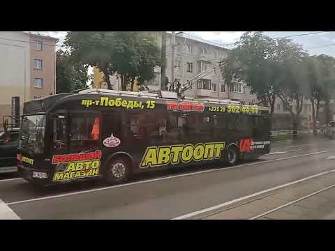 #витебск Поездка на трамвае АКСМ-62103 #639 маршрут #3 "СЭЗ—Смоленская Площадь".
