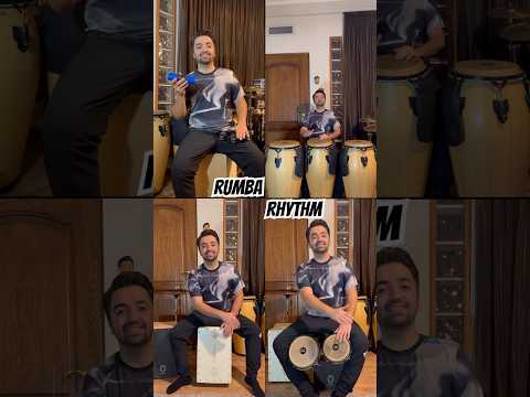 Rumba Rhythm Shaker Tambourine Congas Cajon Bingo Bango Music Rumba Dance Percussion