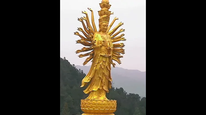 世界最大纯金千手观音像——密印寺 沩山大佛 - 天天要闻