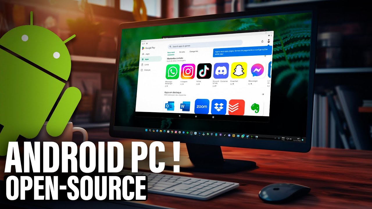 COMO RODAR APPS E JOGOS ANDROID NO PC 