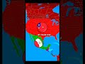 USA 🇺🇸 and Taiwan 🇹🇼 switch Places 😱 👀 #countryballs #viral #short videos
