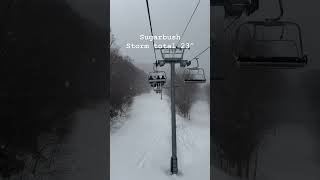 Powder Day Sugarbush, Vermont #skireview #skivacation #vermont #vermontlife #skivermont