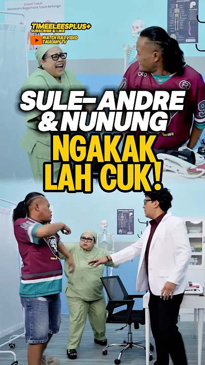 I don't know what title to give it, but it's hilarious 😭😂 #sule #andretaulany #nunung #comedy #tr...