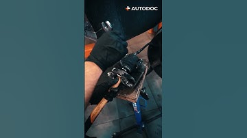 Tips on how to push the caliper piston in without special tools | AUTODOC #shorts