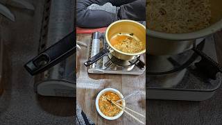 농막에서 라면먹방  🍜