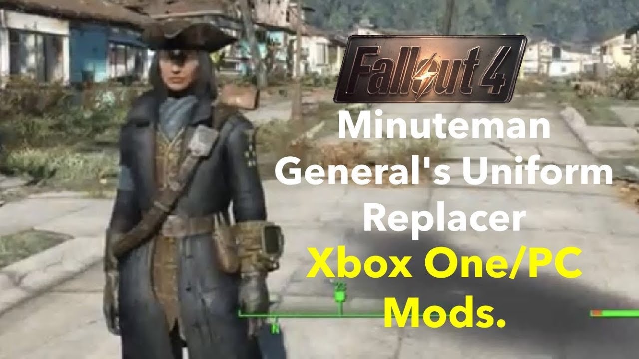 Minuteman Generals Uniform Replacer Fallout 4 Xbox Onepc