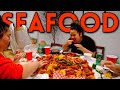GIANT SHRIMP SEAFOOD BOIL 먹방 + CRAWFISH + MUSSELS MUKBANG EATING SHOW!