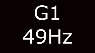 G1 Note Frequency Test