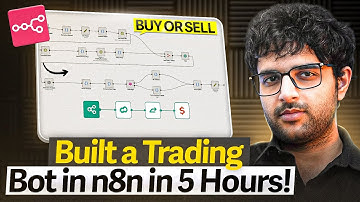 Creating a trading bot in 5 hours like N8N