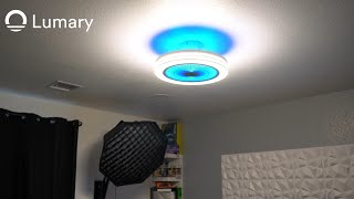 Lumary Smart RGBAI Ceiling Fan Light(L-CFL18A1） by Lumary Smart Home 286 views 6 months ago 17 minutes