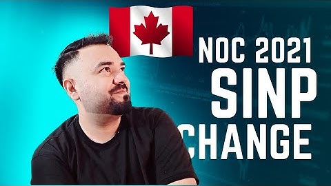 NOC 2021 For Saskatchewan PNP | How to Resubmit EOI? | SINP 2023 | PNP Program Canada 2022