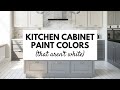 Beautiful Kitchen Cabinet Paint Colors (that aren&#39;t white!)