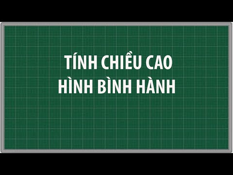 Video: Đường cao tương ứng của một hình bình hành là gì?