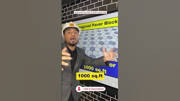 ✅Hexagonal Paver Block || Part - 2  #viralshots #construction #india