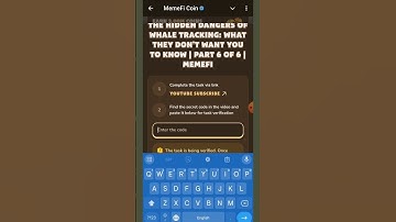 The Hidden Dangers of Whale Tracking: What They Don’t Want You to Know | Part 6 of 6 | MemeFi |