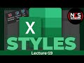 MS EXCEL STYLES GROUP: Conditional Formatting, Format as a table, & Cell Styles | Lec-19