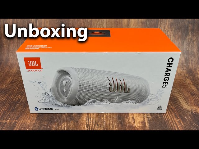 JBL CHARGE5 公式限定カラーホワイト 特別ラッピング仕様 動作確認のみ