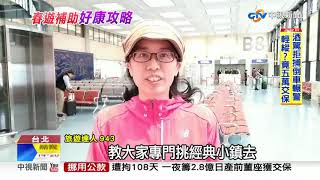 史上最複雜!春遊補助攻略 最高領1500.省高鐵費│中視新聞 20190307