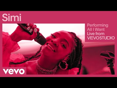 Simi - All I Want (Live) | Vevo Studio Performance