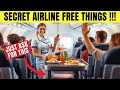 15 Free Things You MUST Ask for on Your Next Flight!