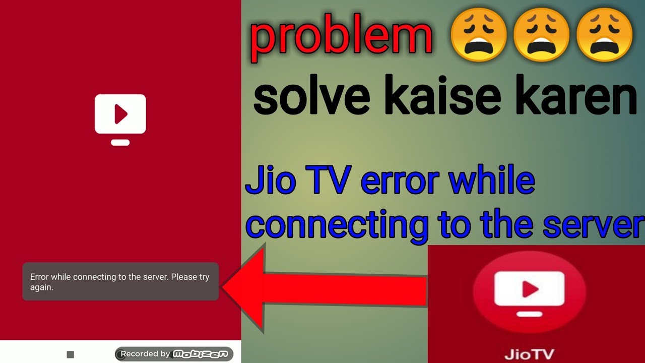 Jio TV login problem 2019 ||  jio TV note open|| jio TV error connecting to the server||jio