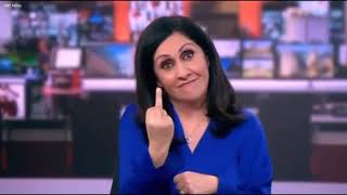 Bbc News Middle Finger Full Maryam Moshiri Middle Finger Countdown