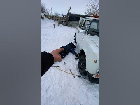 Установка губы на классику💪 #губа #боеваяклассика #авто #жигули #жига # ...