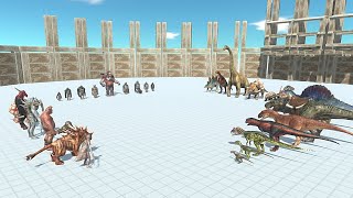 ⚔️ 4 FACTION TOURNAMENT - Animal Revolt Battle Simulator