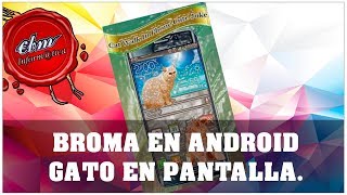 BROMA PARA ANDROID, GATO EN PANTALLA screenshot 4