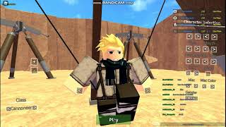 How To Use The Cannon Attack On Titan Roblox Youtube - roblox attack on titan how to use cannon