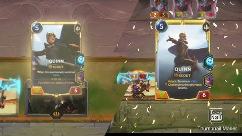 Quinn| Level Up Animation|Legends of Runeterra