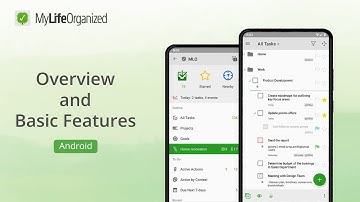 Overview and Basic Features. MyLifeOrganized tutorial for Android