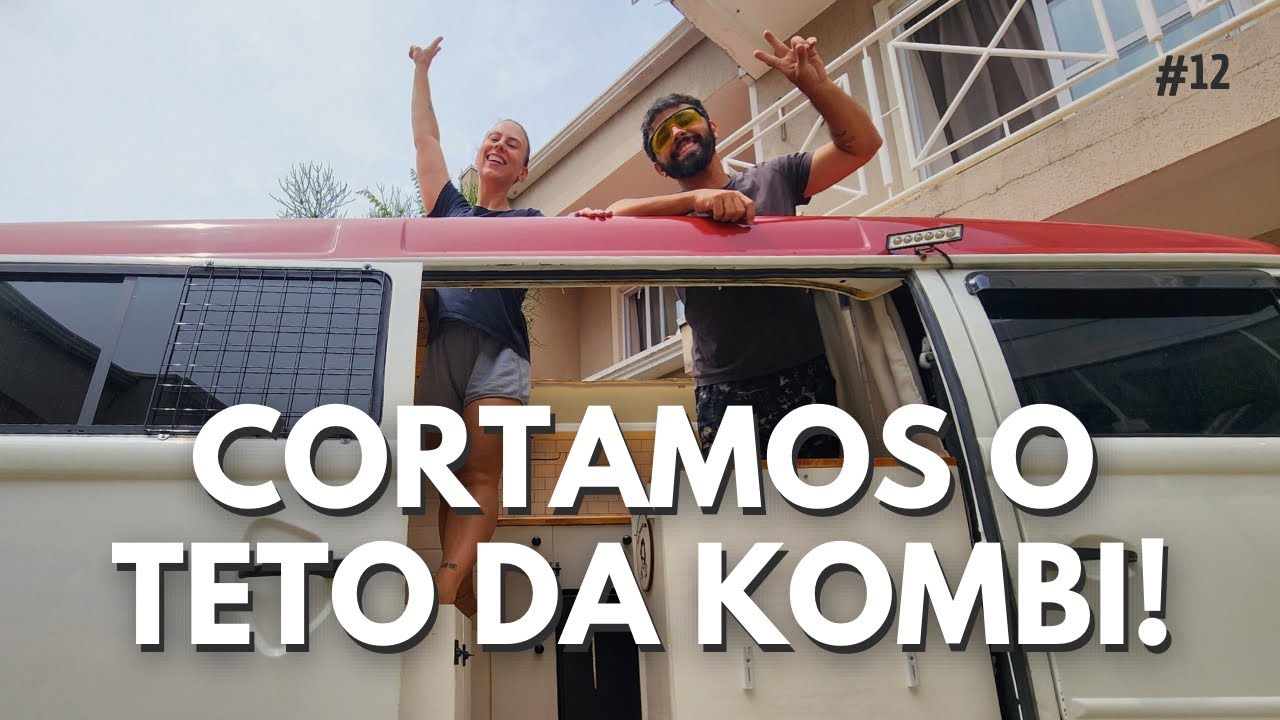 TETO POP-UP feito em CASA | CONSTRUÇÃO KOMBI HOME  | C.E.33